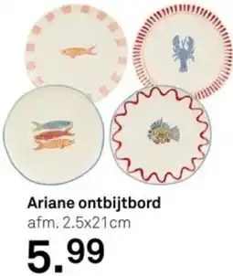 Karwei Ariane ontbijtbord aanbieding