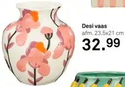Karwei Desi vaas aanbieding
