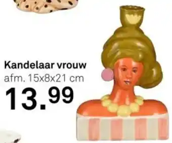 Karwei Kandelaar vrouw aanbieding