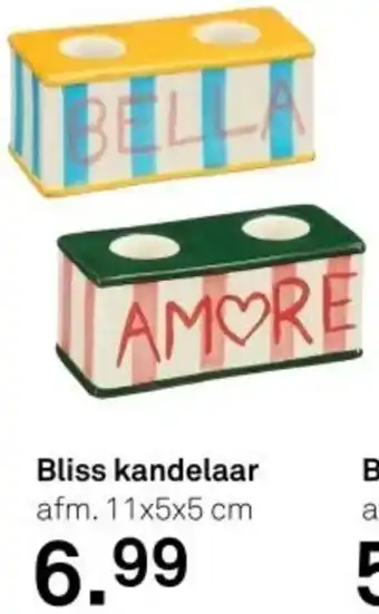 Karwei Bliss kandelaar aanbieding