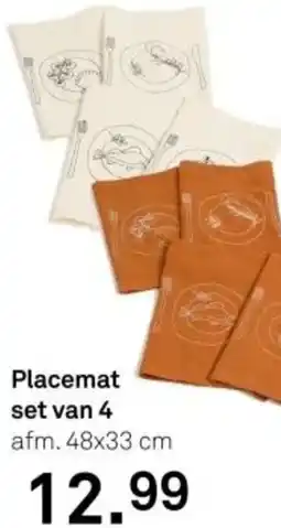 Karwei Placemat set van 4 aanbieding
