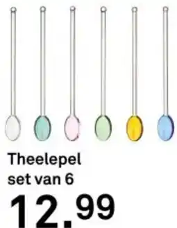 Karwei Theelepel set van 6 aanbieding