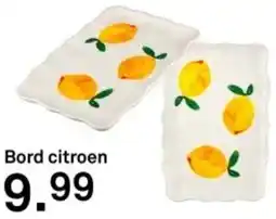Karwei Bord citroen aanbieding