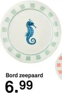 Karwei Bord zeepaard aanbieding