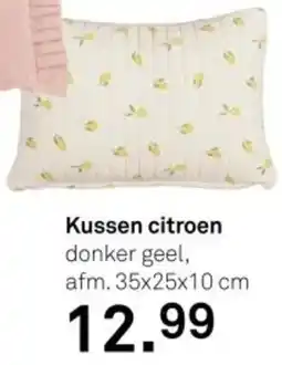 Karwei Kussen citroen aanbieding