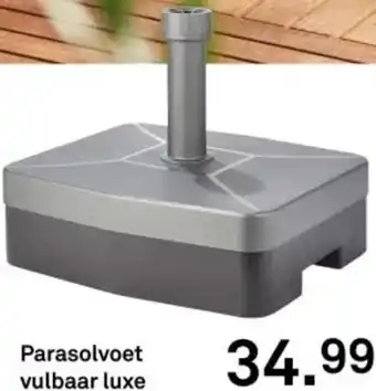 Karwei Parasolvoet vulbaar luxe aanbieding