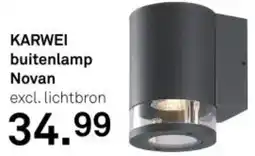 Karwei KARWEI buitenlamp Novan aanbieding