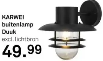 Karwei KARWEI buitenlamp Duuk aanbieding