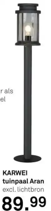 Karwei KARWEI tuinpaal Aran aanbieding