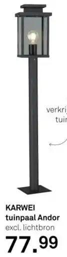 Karwei KARWEI tuinpaal Andor aanbieding