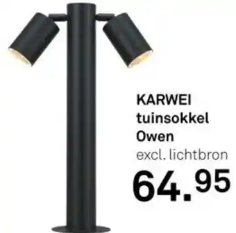 Karwei KARWEI tuinsokkel Owen aanbieding