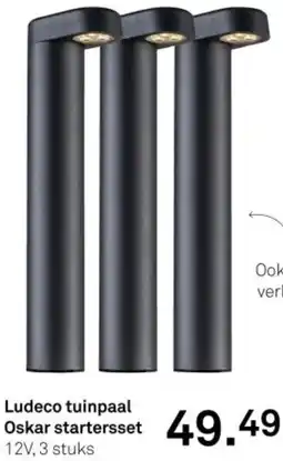 Karwei Ludeco tuinpaal Oskar startersset aanbieding