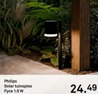 Karwei Philips Solar tuinspies Fyce 1.5 W aanbieding