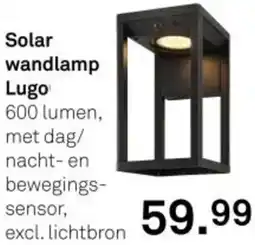 Karwei Solar wandlamp Lugo aanbieding