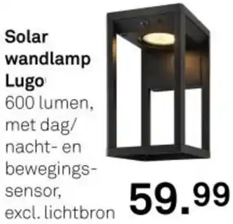 Karwei Solar wandlamp Lugo aanbieding