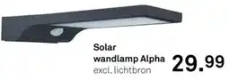 Karwei Solar wandlamp Alpha aanbieding