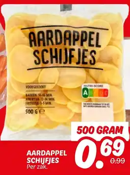 Dekamarkt Aardappel schijfjes aanbieding