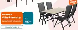 Van der Garde tuinmeubelen Hartman Verstelbare tuinstoelen aanbieding