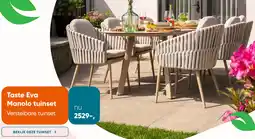 Van der Garde tuinmeubelen Taste Eva Manolo tuinset aanbieding