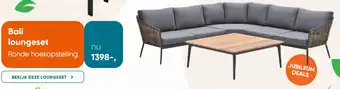 Van der Garde tuinmeubelen Bali loungeset aanbieding