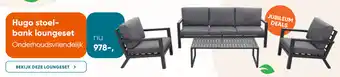 Van der Garde tuinmeubelen Hugo stoel-bank loungeset aanbieding