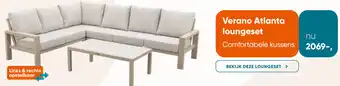 Van der Garde tuinmeubelen Verano Atlanta loungeset aanbieding