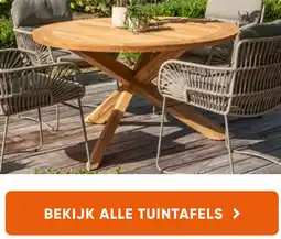 Van der Garde tuinmeubelen Alle tuintafels aanbieding