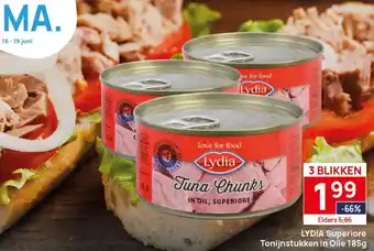 Butlon LYDIA Superiore Tonijnstukken in Olie aanbieding