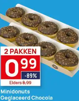 Butlon Minidonuts Geglaceerd Chocola aanbieding