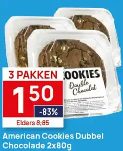 Butlon American Cookies Dubbel Chocolade aanbieding