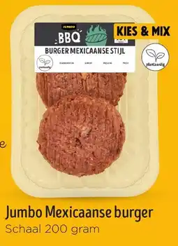 Jumbo Jumbo Mexicaanse burger aanbieding