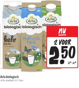 Jumbo Arla biologisch aanbieding