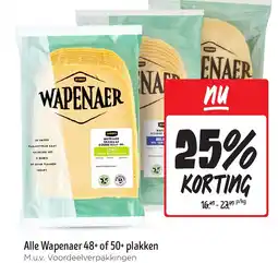 Jumbo Alle Wapenaer 48+ of 50+ plakken aanbieding