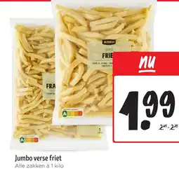 Jumbo Jumbo verse friet aanbieding