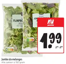 Jumbo Jumbo sla melanges aanbieding