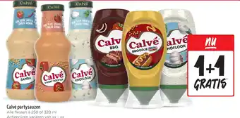 Jumbo Calvé partysauzen aanbieding