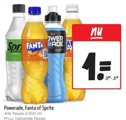 Jumbo Powerade, Fanta of Sprite aanbieding