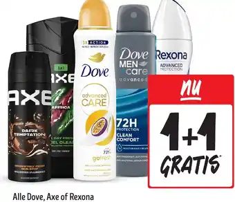 Jumbo Alle Dove, Axe of Rexona aanbieding