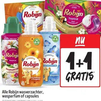Jumbo Alle Robijn wasverzachter, wasparfum of capsules aanbieding