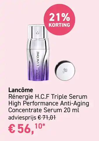 Mooi parfumerie Lancôme aanbieding
