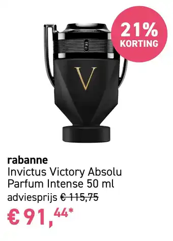Mooi parfumerie rabanne aanbieding