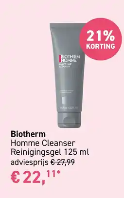Mooi parfumerie Biotherm aanbieding