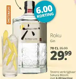 Mitra Roku Gin aanbieding