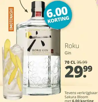 Mitra Roku Gin aanbieding