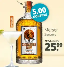 Mitra Merser Signature aanbieding