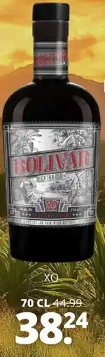 Mitra Bolivar XO Rum aanbieding