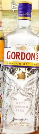 Mitra Gordon's London Dry Gin aanbieding