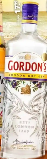 Mitra Gordon's London Dry Gin aanbieding