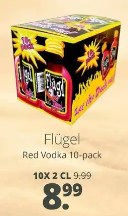 Mitra Flügel Red Vodka aanbieding