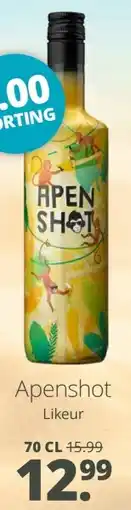 Mitra Apenshot Likeur aanbieding